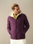 Erkek Mor Regular Fit Şişme Mont 2