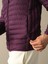 Erkek Mor Regular Fit Şişme Mont 4