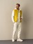 Erkek Sarı Regular Fit Şişme Yelek 4