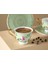 Vanilla New Bone China 2'li Kahve Fincan Takımı 90 ml Açık Yeşil 3