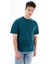 Finger Print Erkek Regular Kesim Basic T-Shirt 1