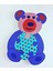 Benekli Ayıcık Ahşap Puzzle Yapboz 1