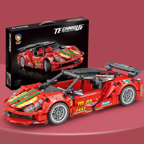 Jiqile LEGO Ferrarı Spor Araba 471PCS Montaj Oyuncak (Yurt Fiyatı