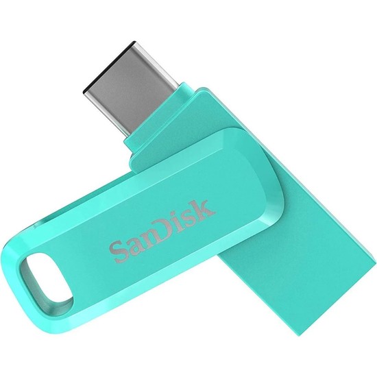 Sandisk Ultra Dual Drive Go 128GB Type-C USB 3.1 Flash Bellek SDDDC3-128G-G46G Tiffany Green