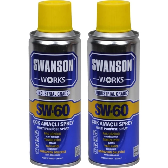 Swanson Works Sw-60 200 ml 2'li Set