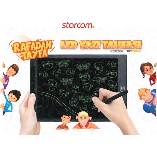 Starcom Rafadan Tayfa Dijital Yazı Tableti (Trt Çocuk Lisanslı)