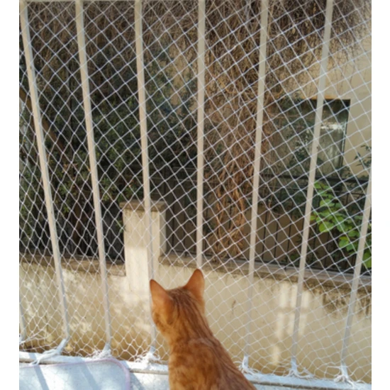 Artı Balkon 2,5x3 Metre Kuş Filesi Kedi Koruma Ağı Koruyucu Güvenlik