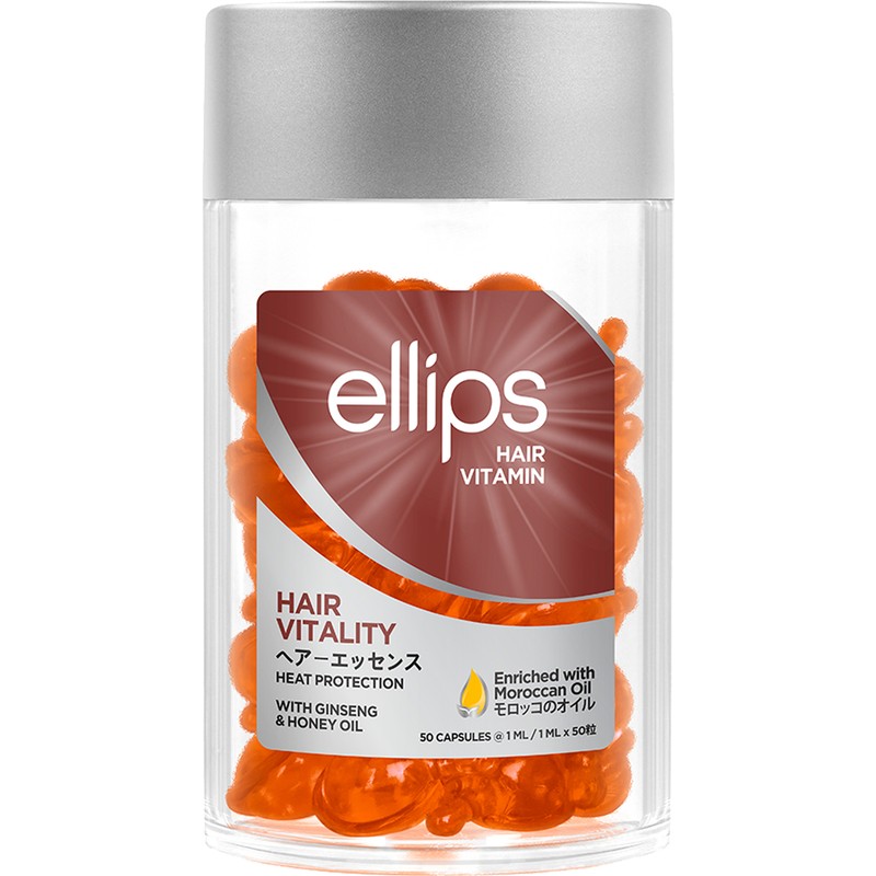 Ellips Hair Vitamin 50 Kapsül Canlandırıcı Saç Vitamini Argan Yağı ve Ginseng İçerir