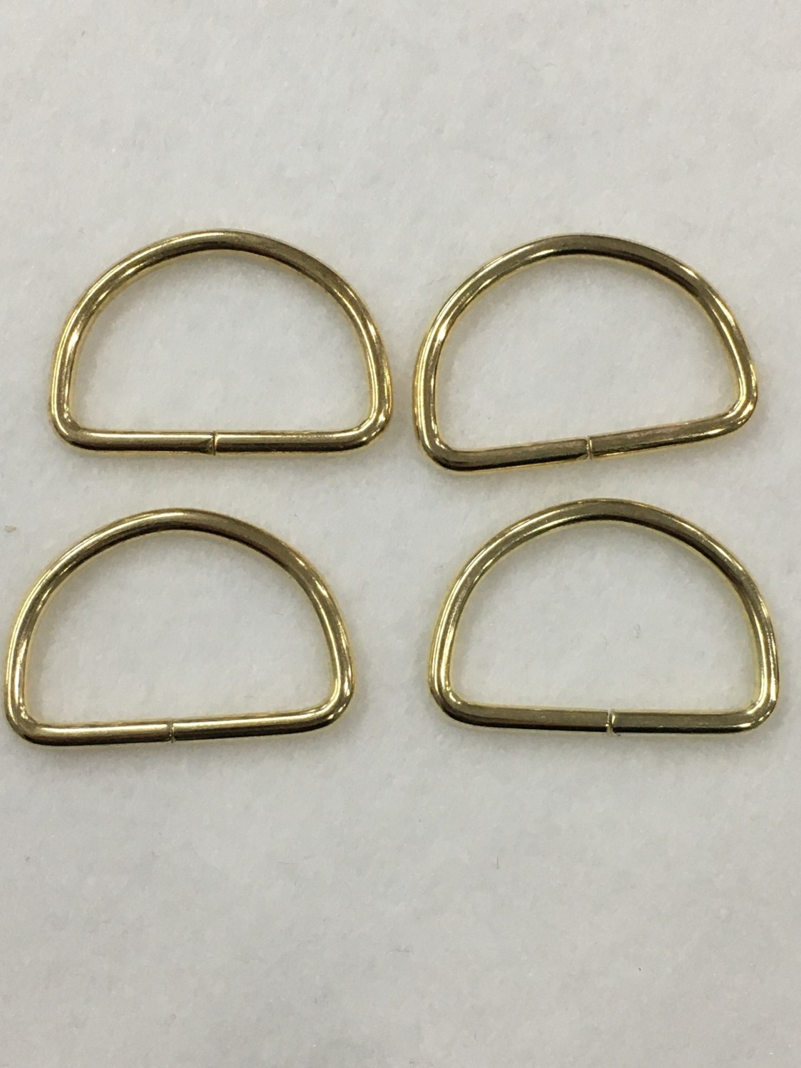 Karan Tuhafiye Çanta Halkası D Demir 3,5 cm 4 Lü Set görsel 5