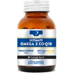 Dinamis Ultimate Omega 3 Co-Q10 Içeren Takviye Edici Gıda 60 Yumuşak Kapsül