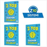 Yükselen Zeka 2 Yaş Etkinlik Kitabım Seti (Z10 Sistemi)