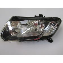 Otoco Dacıa Logan- Mcv- 14/16 Far Lambası Sol Manuel (H4) 6fişli Siyah (Ayfar) 260601236R