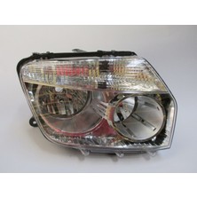 Otoco Dacıa Duster- 10/13 Far Lambası Sağ Manuel (Iç Aynası Nikelajlı)(H1/h7) 5 Fişli (Ayfar) 260100067R