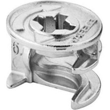 Hafele Minifix Faturasız Gövde 15/16 mm (100 Adet), Nikel