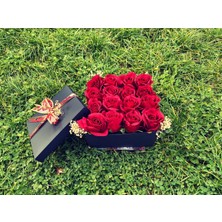Zb Flowers Sevgiliye hediye 16 Adet Yapay Kırmızı Gül Hediyelik Doğum Günü Hediyesi