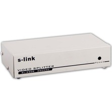 S-Link Sl-2508 8 Vga 250Mhz Monitör Splitter