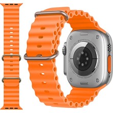 Kip GSM Apple Watch Kordon ile Uyumlu Ultra 49MM 45MM 44MM 42MM 41MM 40MM 38MM Erkek Kadın, Iwatch Series 8 7 Se 6 5 4 3 2 1 Için Silikon Spor Kayış, Ayarlanabilir Yumuşak Nefes Alabilir Kordon