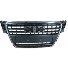 Otoco Audı A4 - 08/12 Ön Panjur Koyu Gri (Nikelaj Çerçeveli/sensör Deliksiz) (Tüv)(Tyg) 8K08536511QP