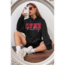 Trendypassion Over Thinking Baskılı Sweatshirt