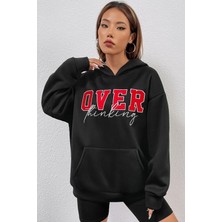 Trendypassion Over Thinking Baskılı Sweatshirt