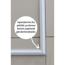 Ankara Kartonpiyer Dekoratif Boyanabilir 3 cm Duvar Çıtası 1 Adet 70 cm*50 cm Hazır Kesimli Çerçeve