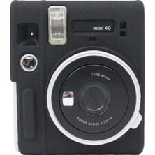 Fujifilm Instax Mini 40 Için Silikon Kılıfı 40 (Black) (Yurt Dışından)