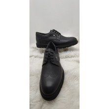 Çiğdem Kundura A.akın Gerçek Deri Bağlı Erkek  Ayakkabı 363-2 - Siyah - 41 - ST00533-SİYAH-41