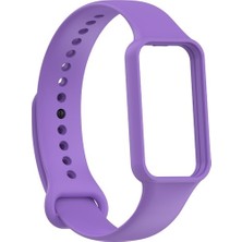 Basias Amazfit Band 7 Akıllı Bileklik Uyumlu Silikon Kordon Kayış