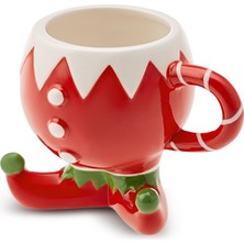 Karaca New Year Yeni Yıl  Button Kupa Mug 350 ml