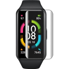 Pilanix Huawei Watch Fit 2 Için Esnek Şeffaf Nar Tpu Ekran Koruyucu