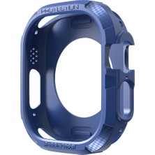 Kny Apple Watch Ultra 49 mm Için Ön Arka Kasa Koruyucu Silikon