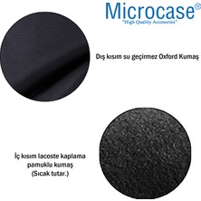 Microcase Su Geçirmez Motosiklet Rüzgar Koruyucu Elcik Reflektörlü El Koruyucu Kılıf - AL3227