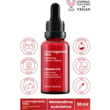 Cosmogenesis Labs Aydınlatıcı C+E Vitamini Serum 30ML Yenileyici Eşitleyici Pürüzsüz Görünüm & Nemlendirici Etkili