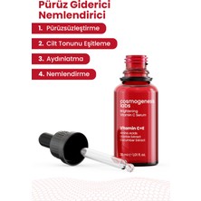 Cosmogenesis Labs Aydınlatıcı C+E Vitamini Serum 30ML Yenileyici Eşitleyici Pürüzsüz Görünüm & Nemlendirici Etkili