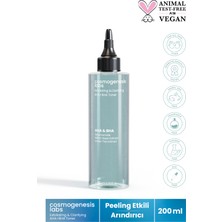 Cosmogenesis Labs Peeling Etkili Aha+Bha Tonik Toner 200ML Cilt Onarıcı