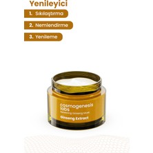 Cosmogenesis Labs Yenileyici Ginseng Maske 50ML Cilt Onarıcı Besleyici ve Sıkılaştırıcı Çizgi Görünüm Düzenleyici