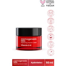 Cosmogenesis Labs Aydınlatıcı C Vitamini Maske 50ML Cilt Besleyici ve Nemlendirici Etkili Anında Esneklik Antioksidan