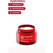 Cosmogenesis Labs Aydınlatıcı C Vitamini Maske 50ML Cilt Besleyici ve Nemlendirici Etkili Anında Esneklik Antioksidan