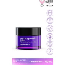 Cosmogenesis Labs Canlandıran A Vitamini Maske 50ML Kuruluk Önleyici Gençleştirici ve Parlak Esnek Pürüzsüz Görünüm