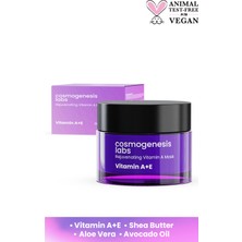 Cosmogenesis Labs Canlandıran A Vitamini Maske 50ML Kuruluk Önleyici Gençleştirici ve Parlak Esnek Pürüzsüz Görünüm