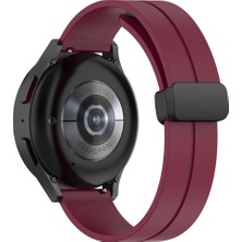 NovStrap Huawei Watch Gt6/Gt5/Gt4/Gt3/Gt2 46mm Pro/Se ile Uyumlu Kordon Silikon Magnet Toka 22mm Kayış