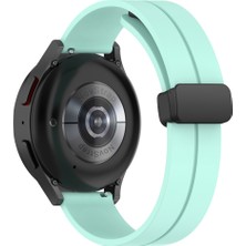 NovStrap Huawei Watch Gt6/Gt5/Gt4/Gt3/Gt2 46mm Pro/Se ile Uyumlu Kordon Silikon Magnet Toka 22mm Kayış