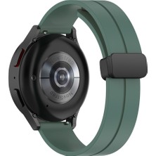 NovStrap Huawei Watch Gt6/Gt5/Gt4/Gt3/Gt2 46mm Pro/Se ile Uyumlu Kordon Silikon Magnet Toka 22mm Kayış