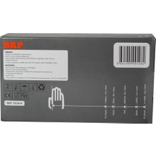 Brp Nitril Siyah Pudrasız Eldiven Large 1 Koli 20 Paketli