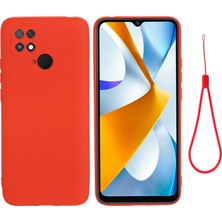 Lr Joyful Xiaomi Poco C40 Uyumlu Telefon Kabı - Kırmızı (Yurt Dışından)