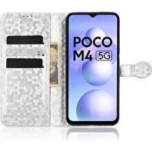 Lr Joyful Xiaomi Poco M4 Uyumlu Telefon Kabı - Gümüş (Yurt Dışından)