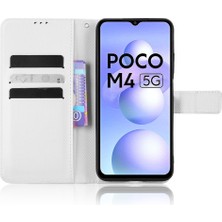 Lr Joyful Xiaomi Poco M4 Uyumlu Telefon Kabı - Beyaz (Yurt Dışından)