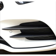 Drs Tuning Mercedes W177 A Serisi 2019+ Ön Tampon Bıçakları - 4 Parça - Karbon