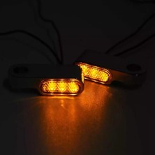 Wetnwind Motosiklet LED Gösterge Işıkları - Siyah(Yurt Dışından)