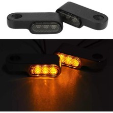 Wetnwind Motosiklet LED Gösterge Işıkları - Siyah(Yurt Dışından)